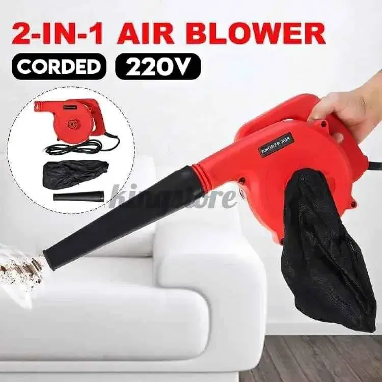 2 In 1 Orbit Portable Electric Air Blower Vacuum Cleaner Dust Remove
