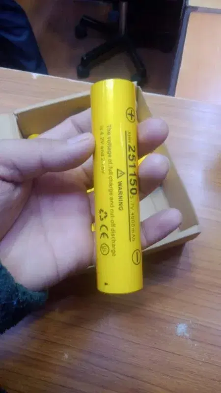 4800mAh Yellowish Ion Battery||3.7v|| Large Capacity