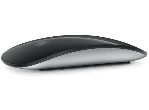 Apple Magic Mouse: Wireless, Bluetooth, Rechargeable: Black - 1 Year Warranty
