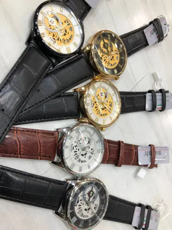 Classic Watch For men with leather strap