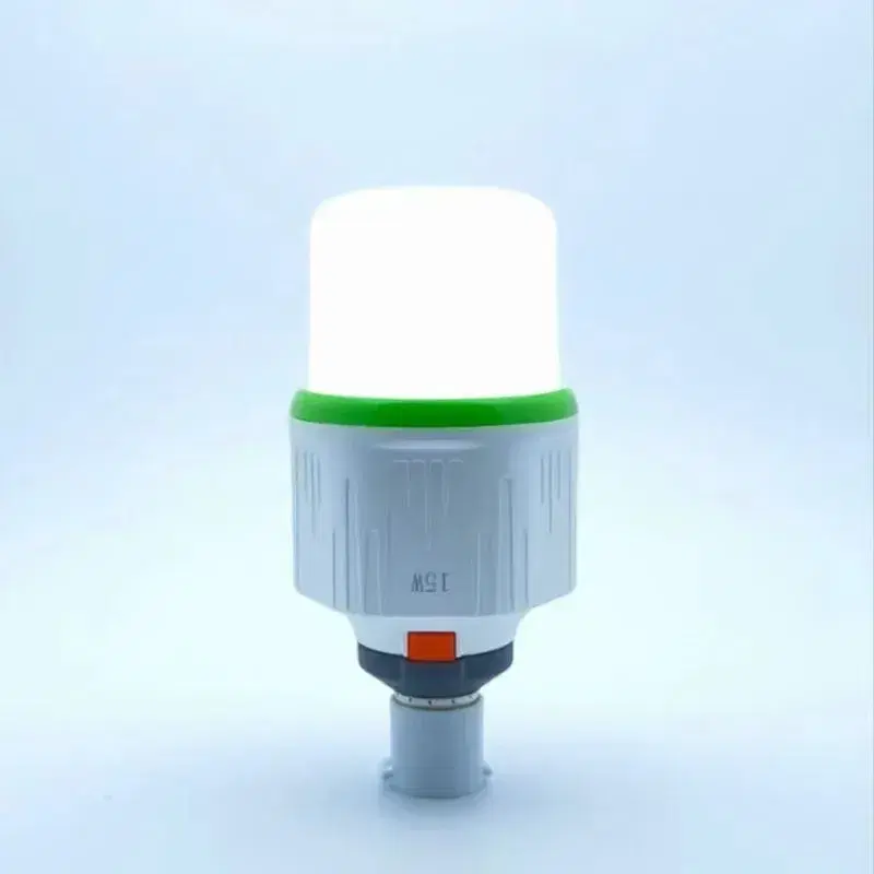 Outdoor 15w Charging Display Bulb Hook Hanging Night Market 2835SMD LED Emergency Light Bulbs Rechargeable
