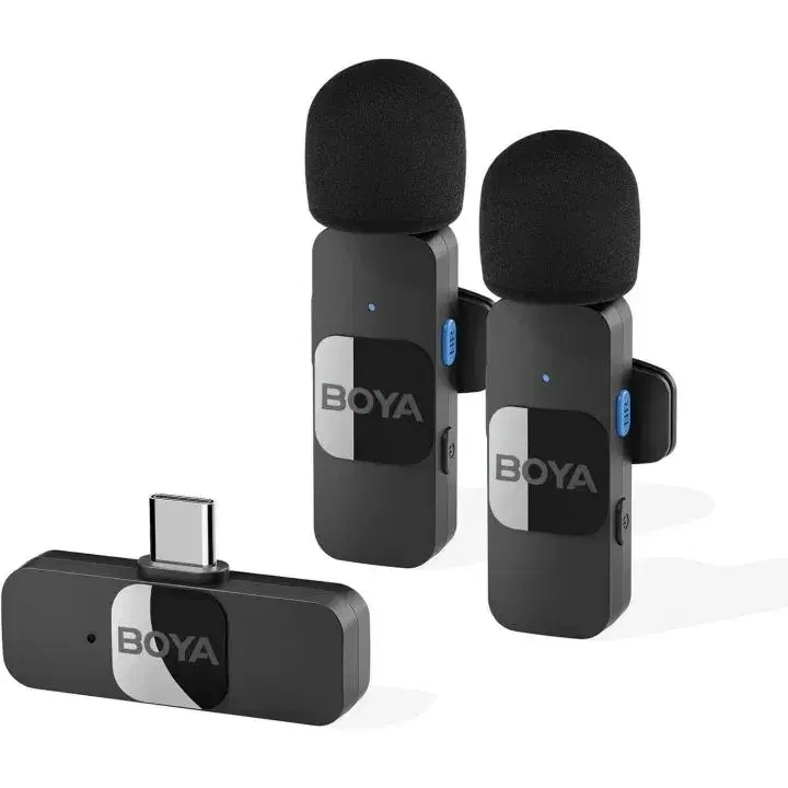 BY-V20 Ultracompact 2.4GHz Wireless Microphone System org