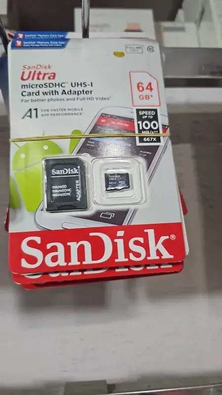 SanDisk Mobile/WiFi Camera Memory Card 64 GB.