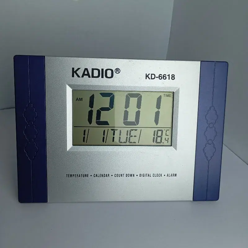 Digital Table + Wall Alarm Clock With Temprature, Calendar, Count down, Alarm Multicuntional Digital Clock