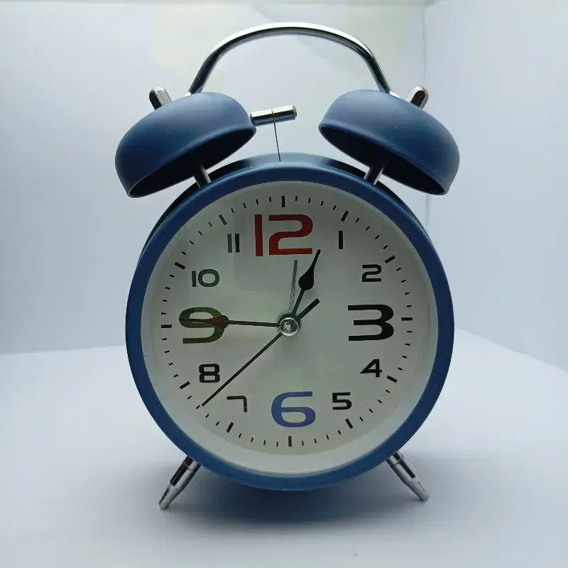 Big Size Loud Sound Light Function Quartz Table Alarm Clock