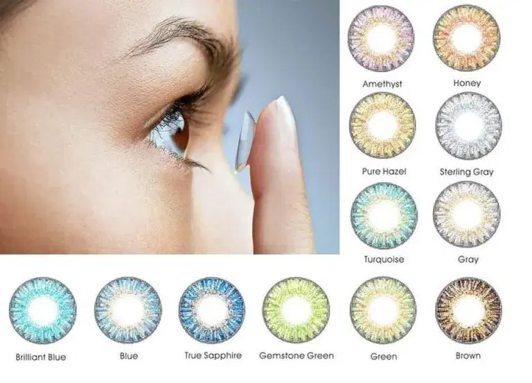 Freshlook Color Contact lenses Without Power