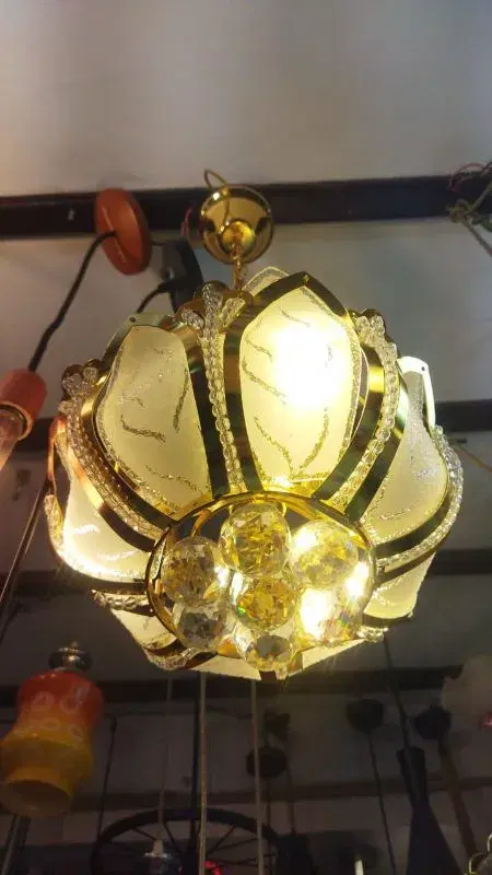 Small Ceiling Lamp with E14 Light Source and Crystal Ceiling Lighting Fixtures for Bedroom Home Decor Light