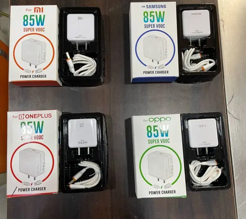 85W One Plus/ Oppo/ Samsung/ Xiaomi Super Vooc Power Charger