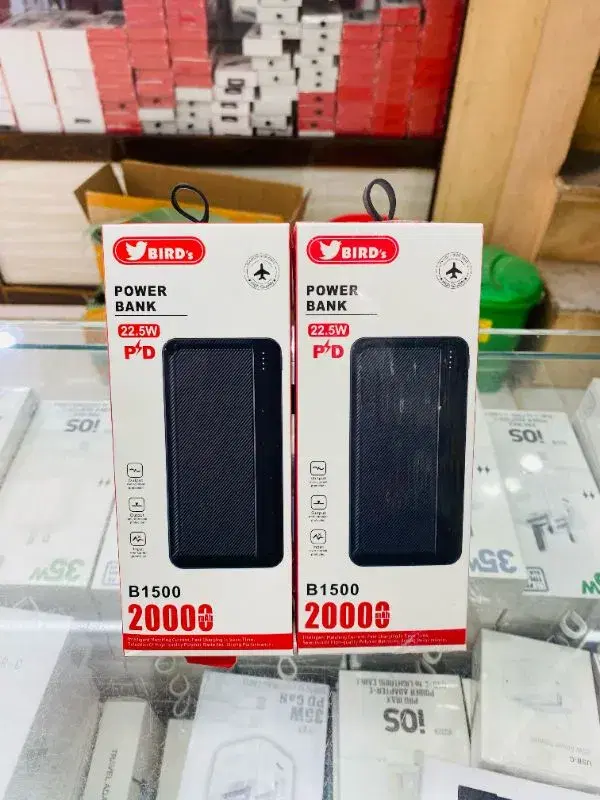 Bird's Power Bank 20000mAh||22.5wPD