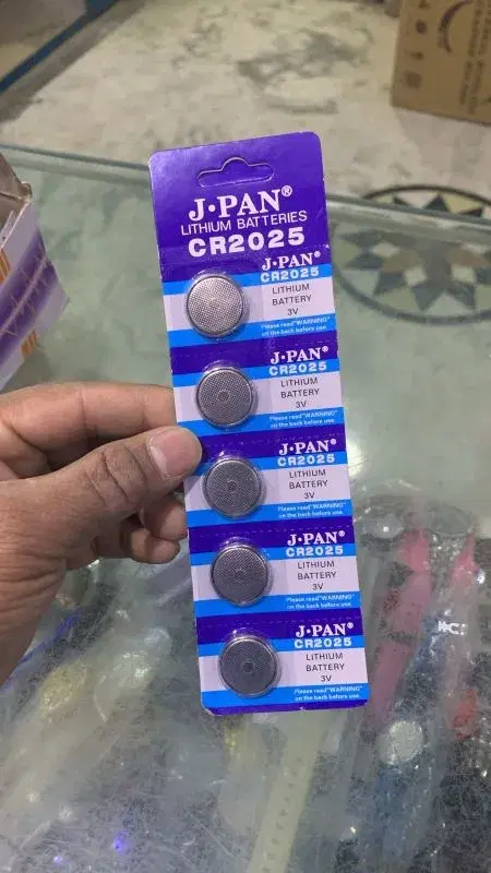 CR 2025 Coin Battery