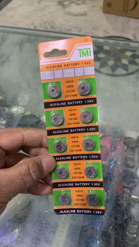 LR1130 AG10 Battery 1.5V Alkaline Button Cell Batteries for Watch