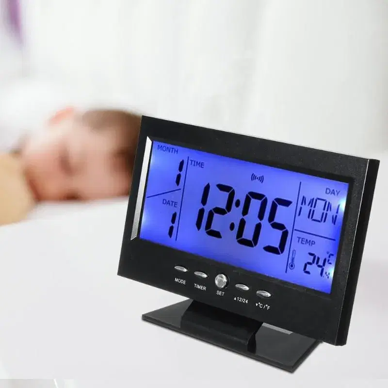 Multifunctional Desk And Table Digital Alarm Clock DS-8082