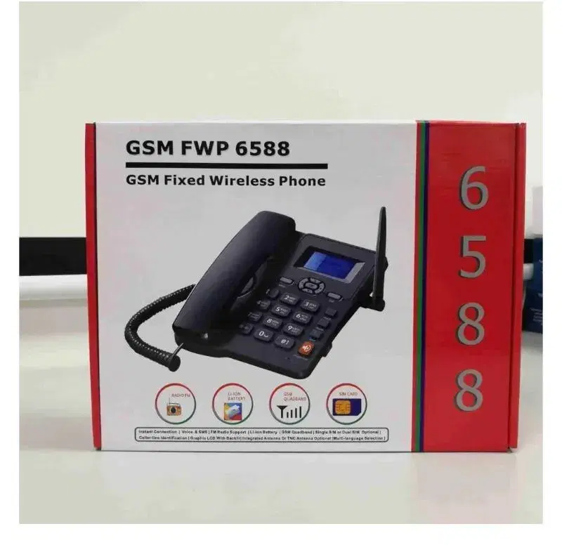 Gsm Telephone Landline Set | Fixed Wireless Phone