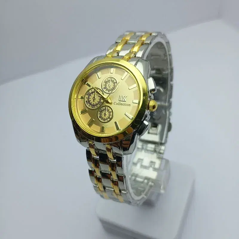 Ik Collection Stainless Steel Round White Dial Silver Chain Best Quality Quartz Fashion Watch For Women