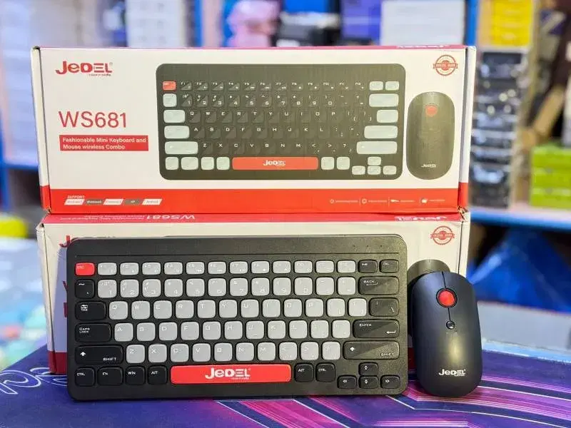 Jedel Ws681 Wireless keyboard and Mouse Combo set