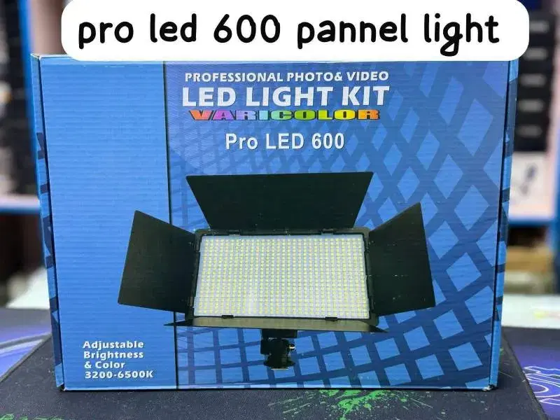 Pro 600 LED pannel Light|| For Professional Photos And Videos