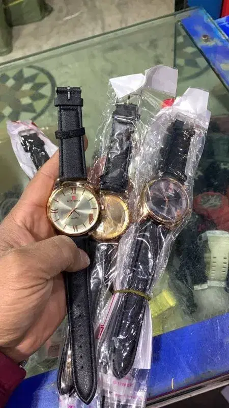Naviforce leathe Belt Best Quality watch