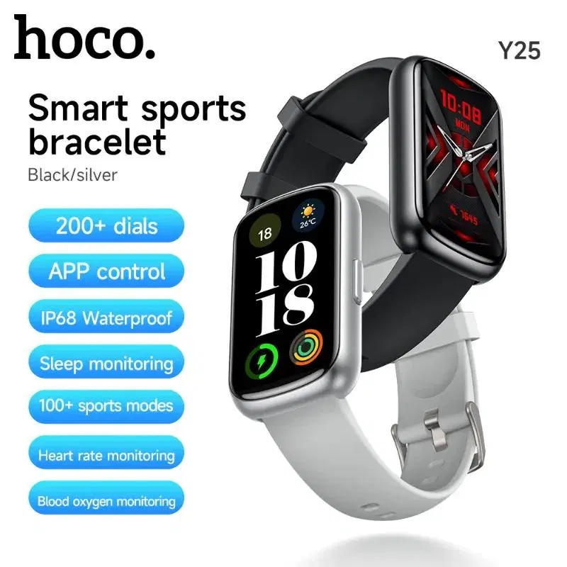 Hoco Y25 Smart 1.47" IP68 Activity Sports Watch 5.3 bth