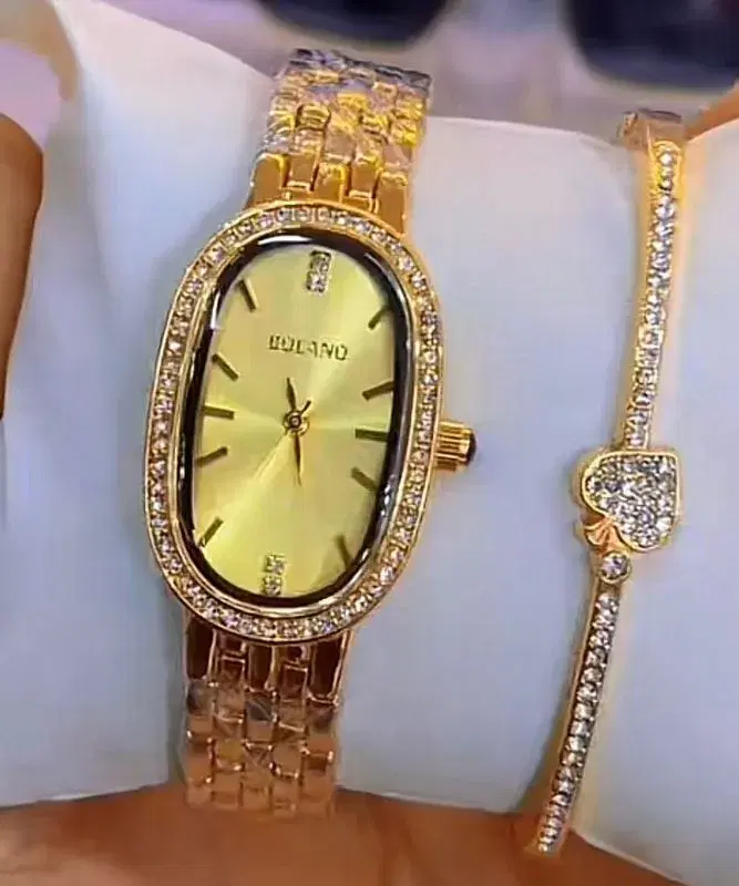 Bolano Luxurious Diamond Women Watches Ladies||Bracelet Watches