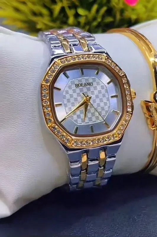 Bolano Luxury Gold sliver Watches For Ladies