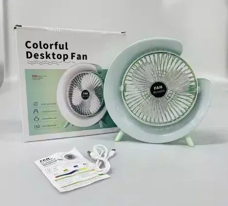 Colorful Desktop Fan