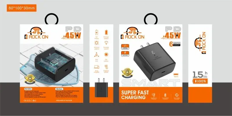 Black Rock On PD 45W Dock charger