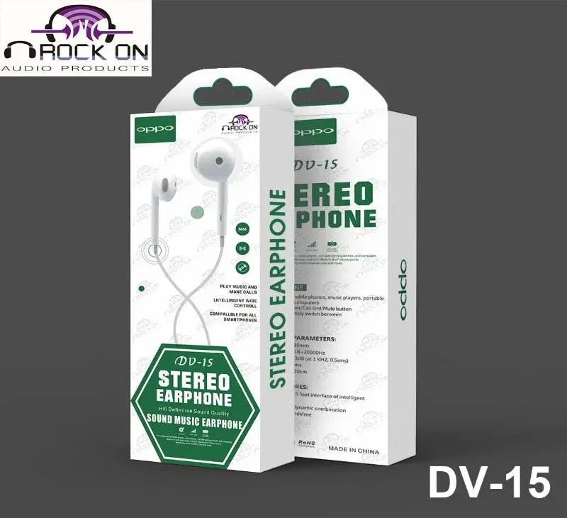 Rock On Stereo Earphone DV15