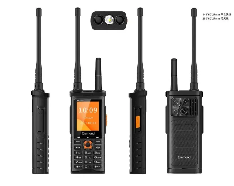 Diamond Hammer Mobile | 4 Sim Support | Company warranty | Big Torch | W Fm Radio | Big Battery | Company warranty