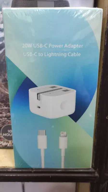 20W USB-C Power Adapter USB-C To Lightning Cable