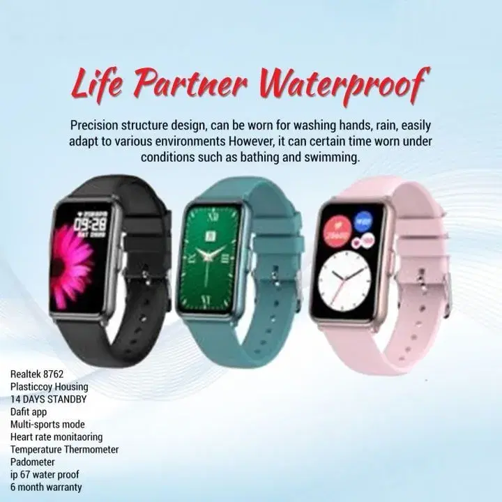 KIVI TW1 Smartwatch With 6 Months Warranty