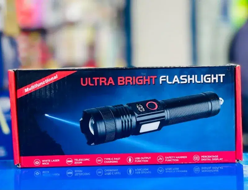 Ultra Bright Multifunctional Flashlight.