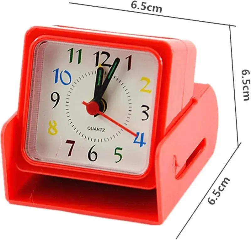 Foldable Alarm clock small 4 colour available
