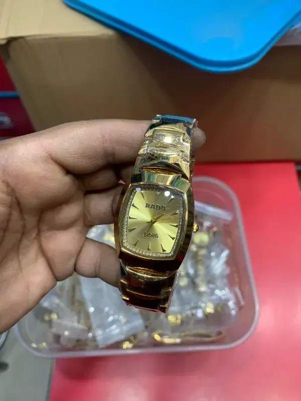 Square Sape Waterproof/ warranty rado watch