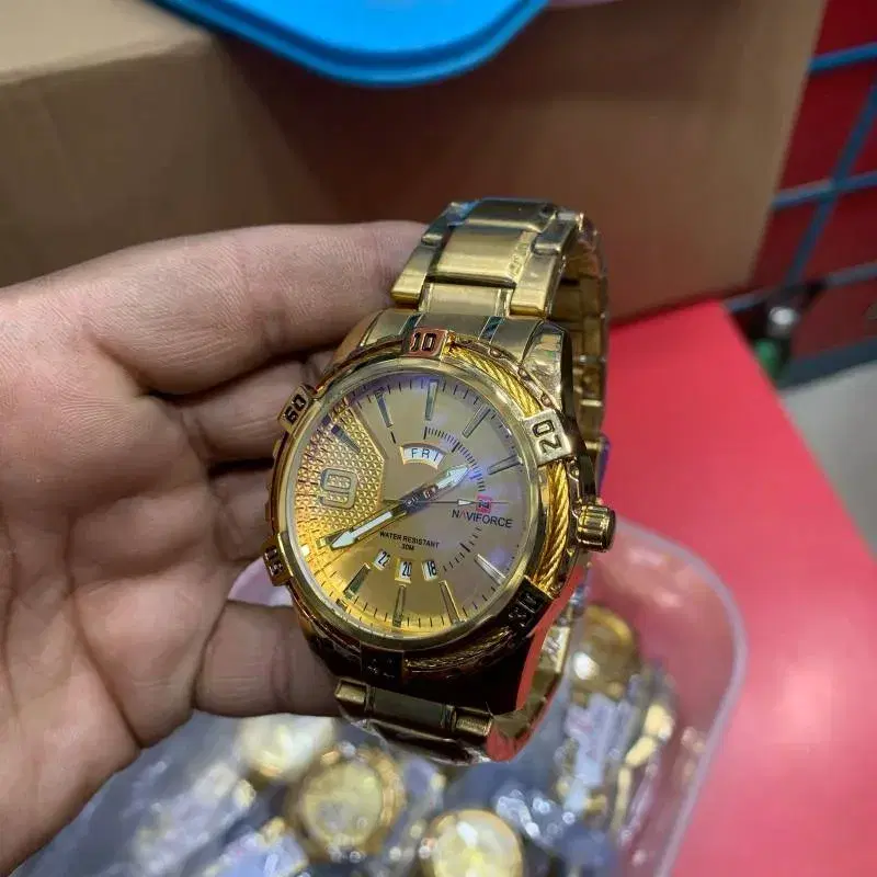 Naviforce waterproof big watch for Jen’s