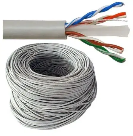 Hitech Cat 6 Cable Drum 305M Copper Coated Wire l Box of 2 roll l 1 roll equal to 305 meter