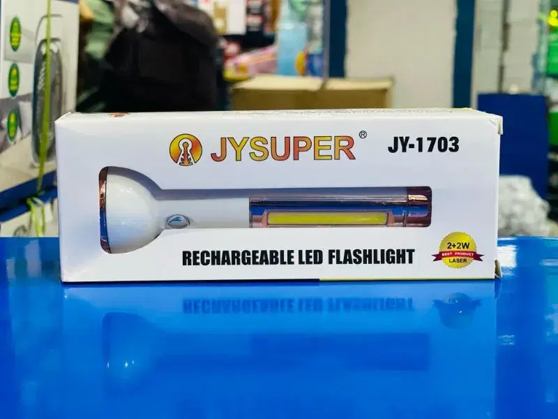 JY Super JY-1703 Rechargeable LED Flashlight