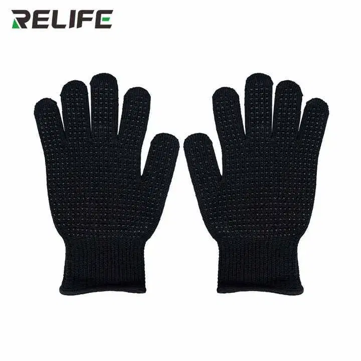 RELIFE RL-063A Insulated and High Temperature Resistant Gloves for Mobile Phone Repair Tool