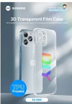 SUNSHINE SS-095E 3D film soft case/TPU transparent frosted