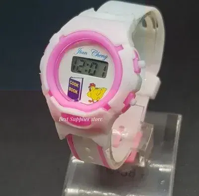 Baby Digital Watch For Kids With Slide Belt Under 8Years Kids