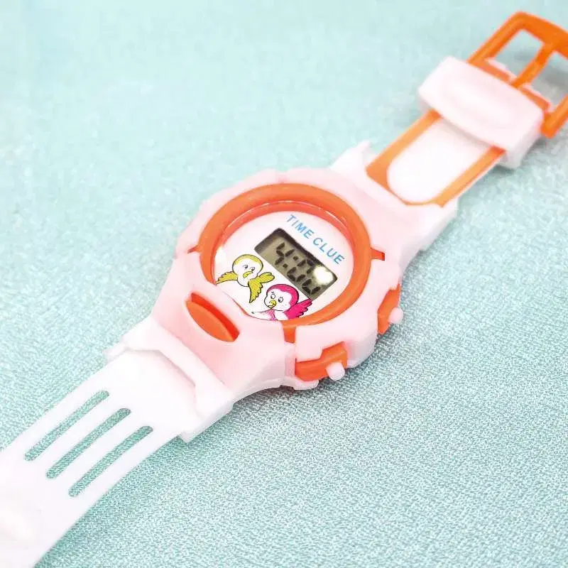 Baby Digital Watch For Kids With Slide Belt Under 8Years Kids
