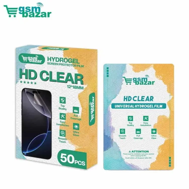 GSMBAZAR GB-HD CLEAR HYDROGEL FILM