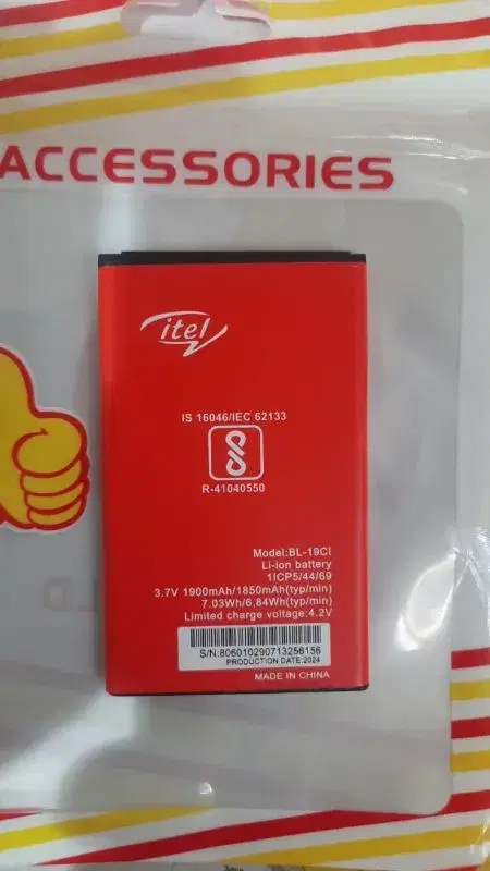 Itel BL-19CI Li-ion Battery||1900mAh/1800mAh