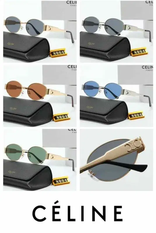 Celine Unisex Metal Sunglasses
