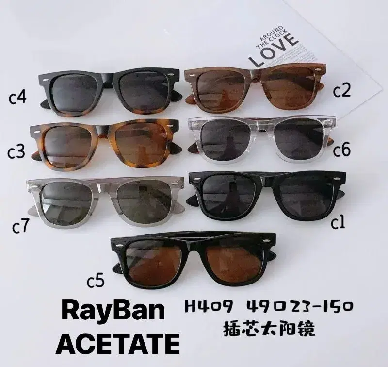 Ray Ban Polaroid Wayfarer Sunglasses For Women