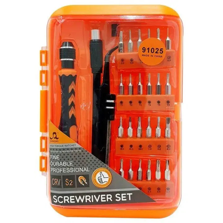 Model 91025 28 in 1 Multipurpose Precision Magnetic Ratchet Screwdriver Repair Tools Kit