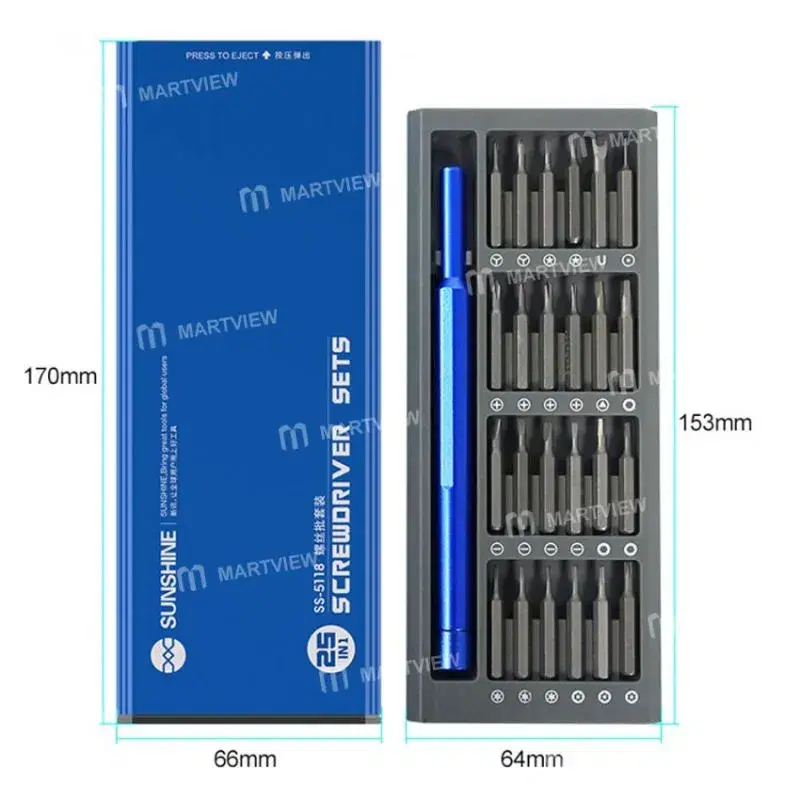 SUNSHINE SS-5118 25 IN 1 Finishing screwdriver