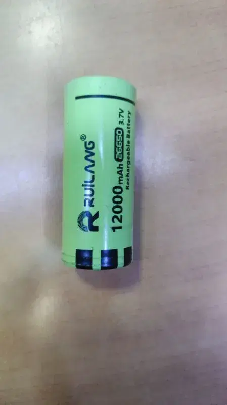 Rulang 12000mAh Rechargeable Torch Battery