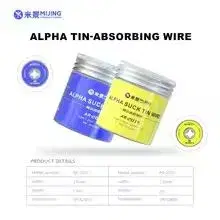 MiJing AR-2015 AR-2020 5Pcs/Box Soldering Wick Tin-Absorbing Wire for Mobile Motherboard SMD Welding Chips Cleaning Repair Tool
