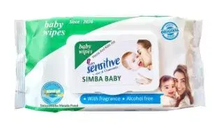 Sensitive Baby Wipes 80 pcs .