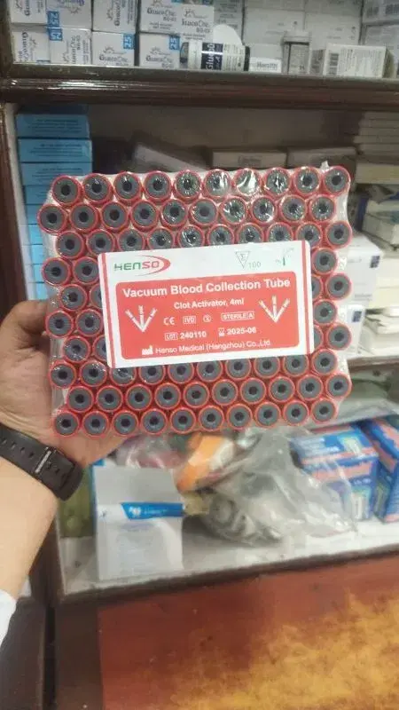 Blood Collection Vaccum Tubes||4ml